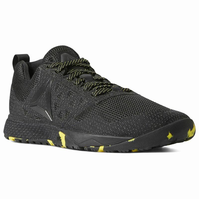Tenisi Reebok Crossfit Nano 6.0 Covert Dama Negrii/Galbeni Romania DT3802MX